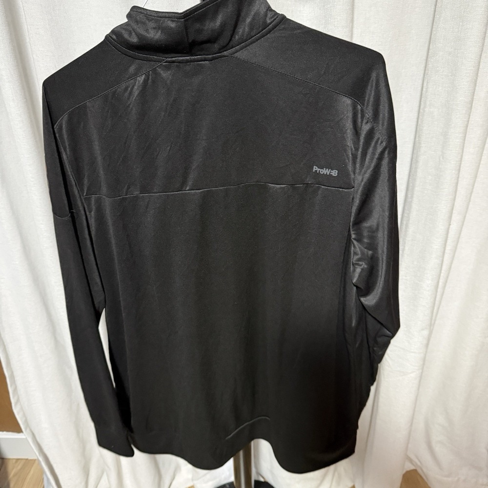 NWT Men's Spyder Active Zip Up Lightweight Jacket Black Size XXL - Picture 2 of 6